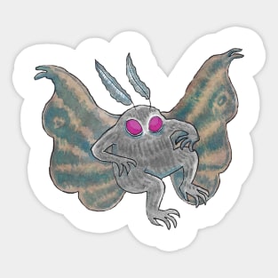 Cute Mothman Sticker